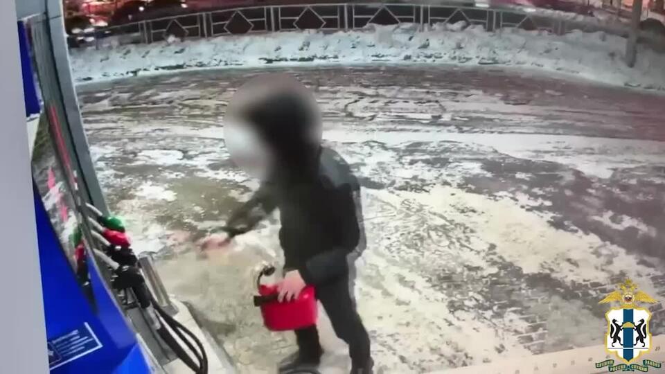 В Новосибирске студенты подожгли заправку по заданию украинских кураторов 