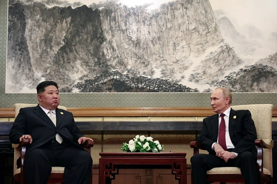 Путин поздравил Ким Чен Ына с переизбранием на высший пост в КНДР