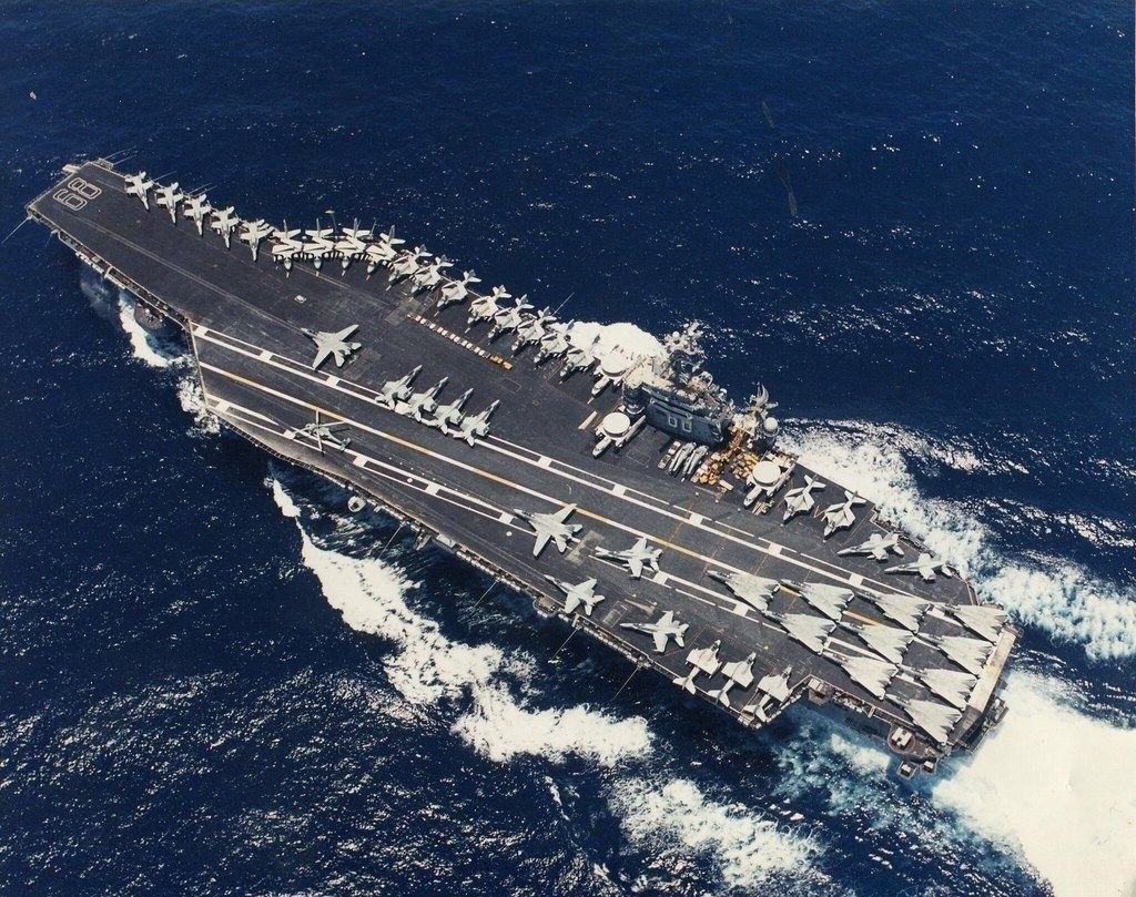 Авианосная группа ВВС США вошла в Карибское море