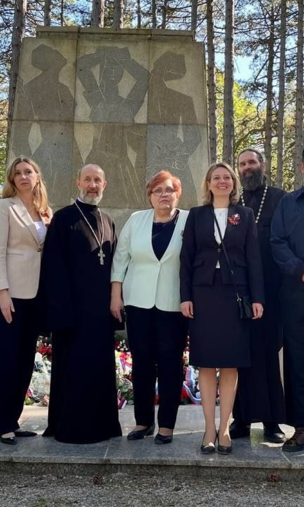 Россияне и словаки вместе почтили память жертв фашистского геноцида