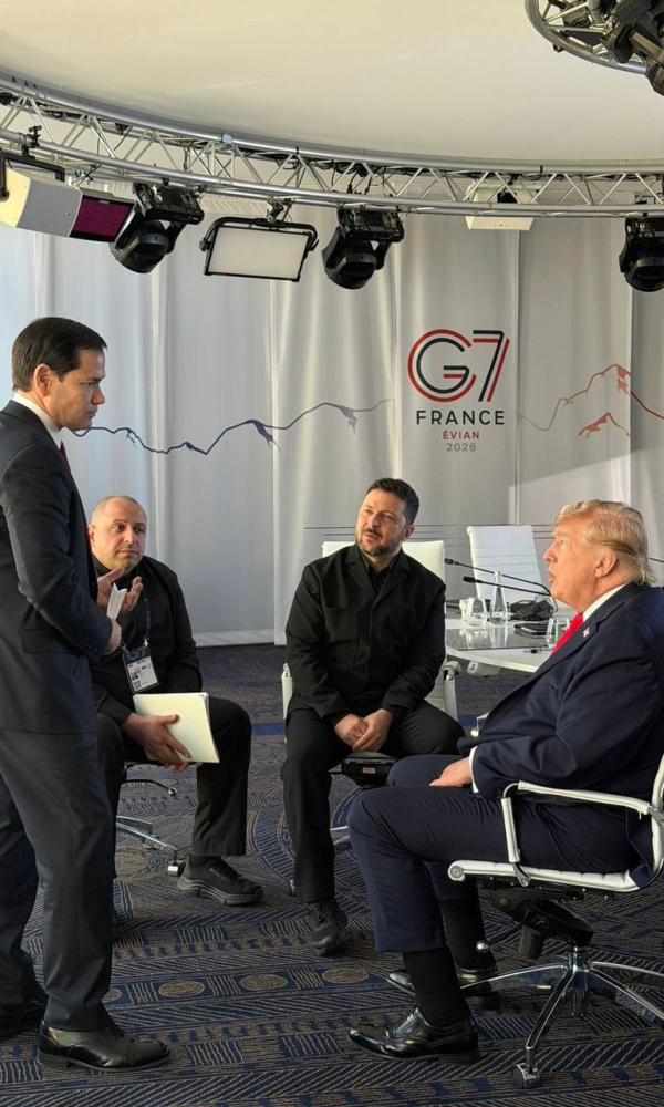 Трамп встретился с Зеленским на саммите G7 